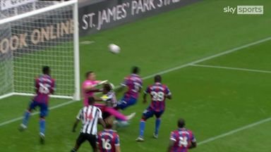 Why was Newcastle's goal ruled out?