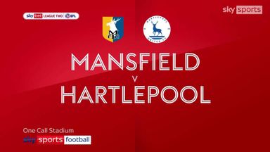 Mansfield 2-2 Hartlepool | League Two highlights