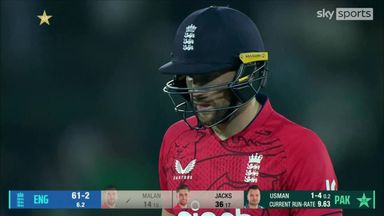 Malan fooled by spin and is caught out on 14