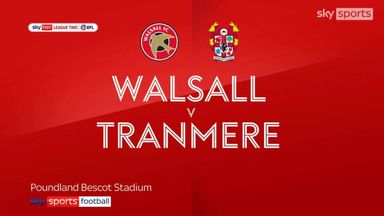 Walsall 0-1 Tranmere