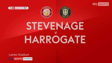 Stevenage 1-0 Harrogate
