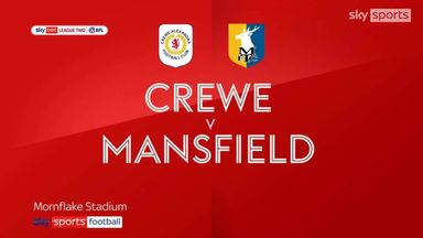 Crewe 1-2 Mansfield