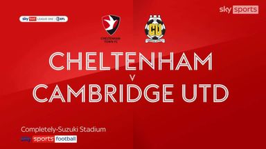 Cheltenham 2-1 Cambridge