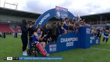 Leeds Rhinos crowned Women's Super League Champions 2022!