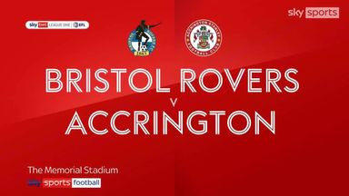 Bristol Rovers 0-1 Accrington Stanley