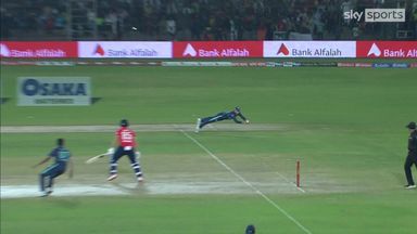 England lose three wickets in first two overs!