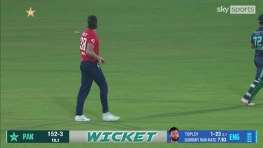 Topley two in two balls!