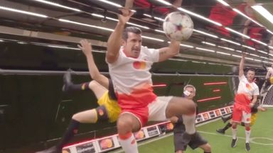 Figo plays football in zero gravity!