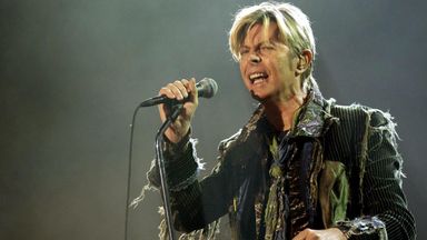 David Bowie's handwritten lyric sheet expected to fetch £100k at auction, Ents & Arts News