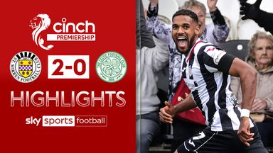 St Mirren rock Celtic with 2-0 victory 