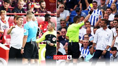 Showing signs of Leeds pressure? Marsch's passionate touchline antics!