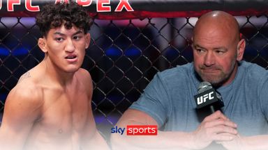 Rosas Jr. becomes youngest UFC fighter | White: He's very special