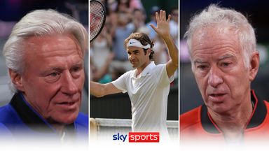Borg and McEnroe hail retiring Federer