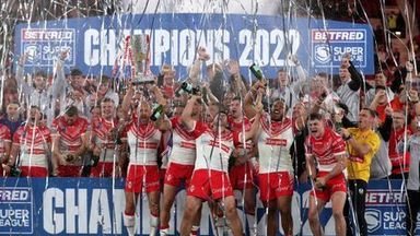 St Helens' road to the 2022 Super League title