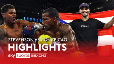 Stevenson beats Conceicao despite being stripped of belts