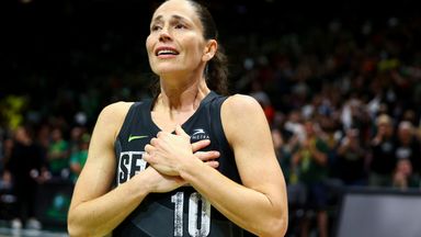 Bird 'so thankful' for 20 years at Seattle Storm