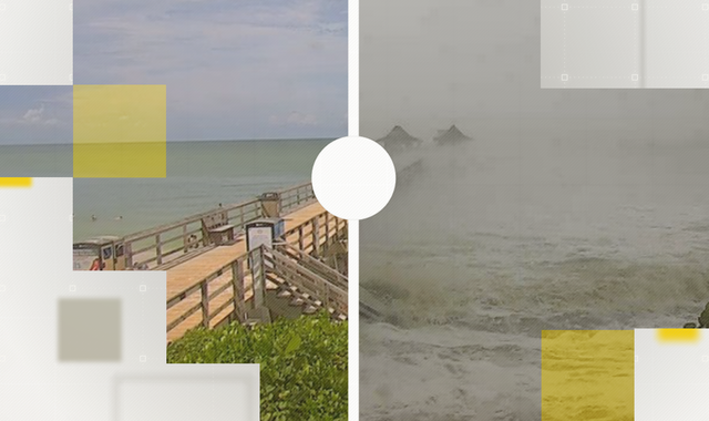 Dramatic before and after images show scale of Hurricane Ian's destruction in Florida - Vimarsana News