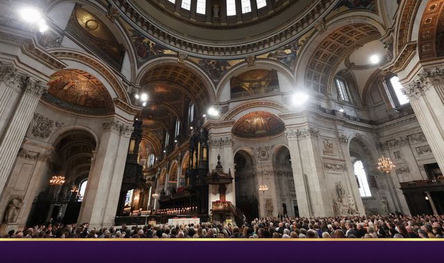 God Save The King sang at end of memorial service for Queen at St Paul's Cathedral - Vimarsana News