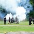 Gun salutes, military bands and cheers as regional proclamations for King take place across UK