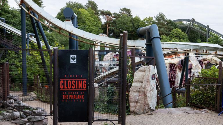 Nemesis rollercoaster ride at Alton Towers to close for exciting