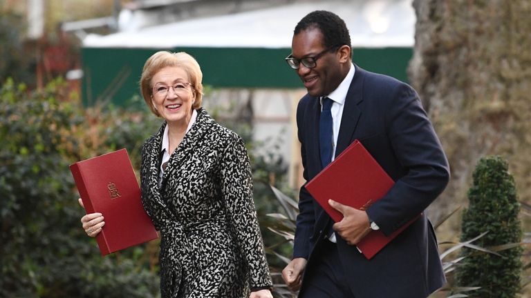 Kwarteng moved up the ranks as a business minister and supported the secretary of state, Andrea Leadsom