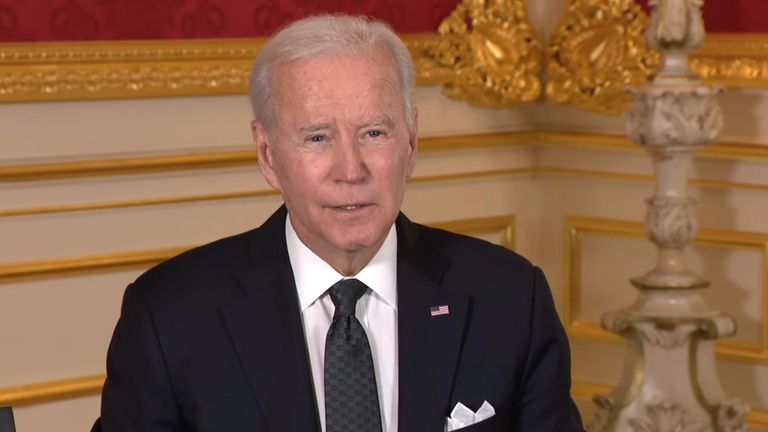 President Biden recalls heartfelt message to King Charles