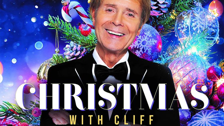 Undated handout photo issued by East West Records of cover art for Christmas with Cliff.  Sir Cliff Richard has announced that he will be releasing his first Christmas album in nearly two decades.  The 81-year-old singer will release the record, titled Christmas With Cliff, on November 25 and it will feature 13 Christmas classics and brand new festive songs.  Date of issue: Tuesday, September 6, 2022.