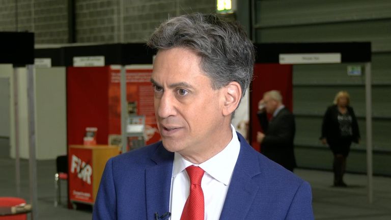 Ed Miliband says only way to fight cost of living crisis in ‘green energy’