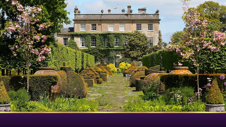 File photo dated 05/06/13 of a general view of the gardens at Highgrove House in Gloucestershire.