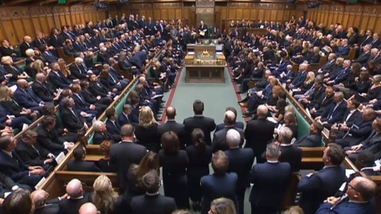 MPS in The house of Commons