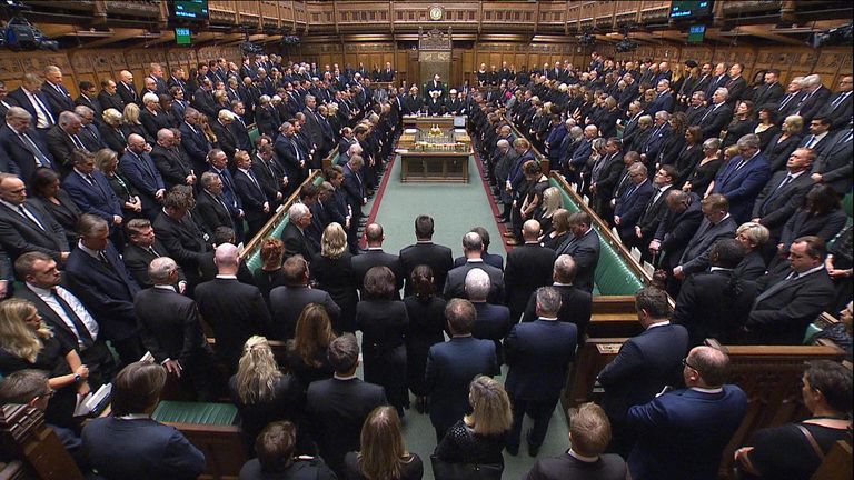 MPS in The house of Commons