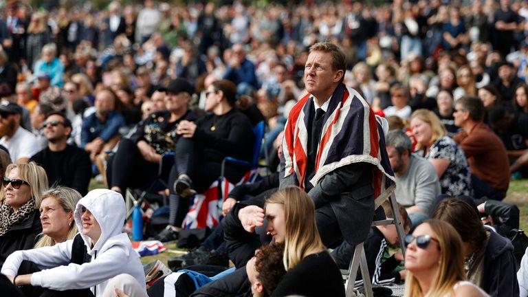 Hyde Park offered the opportunity for thousands of people to witness a moment of history 