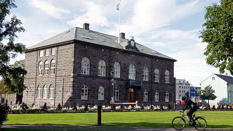 The men are suspected of plotting to attack Iceland&#39;s parliament 