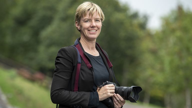 PA photographer Jane Barlow in Edinburgh, as she took the last public pictures of Queen Elizabeth II who died on Thursday. Jane had been dispatched to Balmoral to capture the moment when the monarch met the new prime minister, formally appointing Liz Truss to her new role. Picture date: Friday September 9, 2022.
