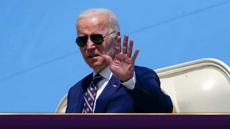 US President Joe Biden has confirmed he will be attending the funeral. Pic: AP