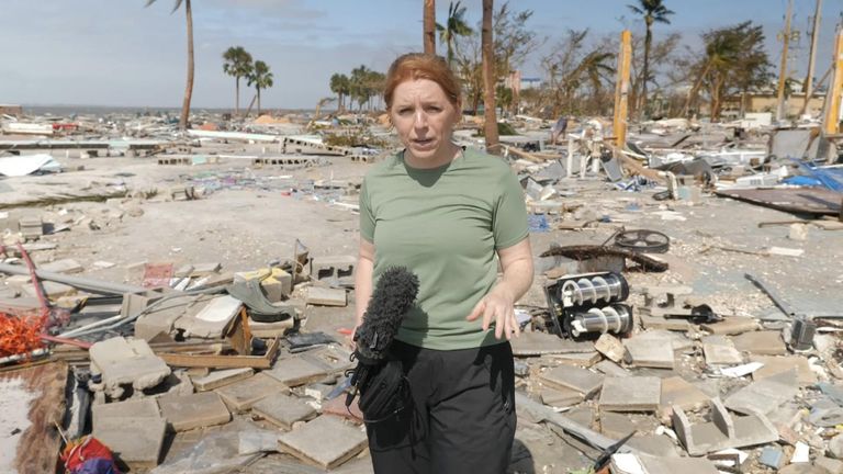 US correspondent Martha Kelner is on the ground in Fort Myers, Florida assessing the devastation wrought by Hurricane Ian.