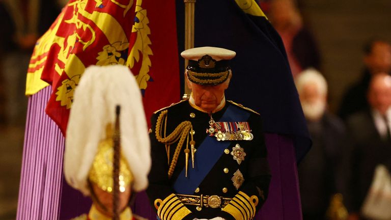 King Charles joins his siblings at the Princes' Vigil