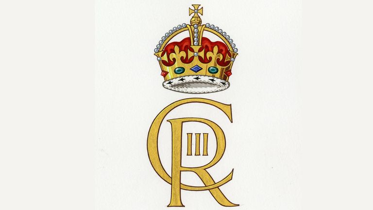 royal monogram: he new cypher that will be used by King Charles III - royal monogram