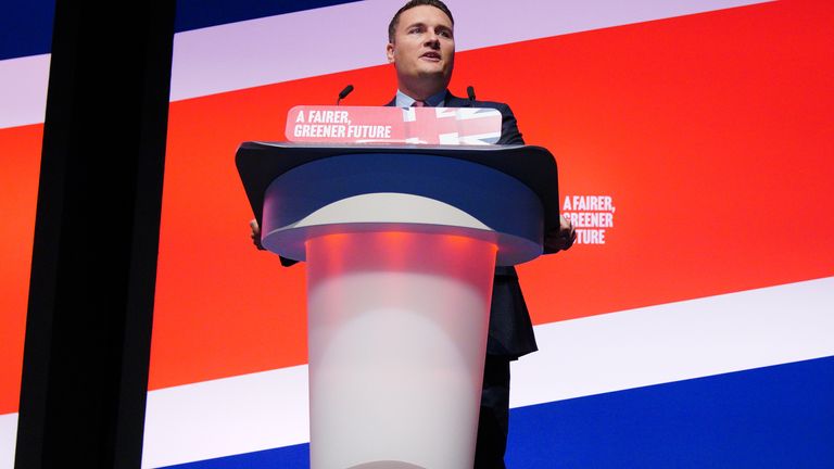 Shadow health minister Wes Streeting 