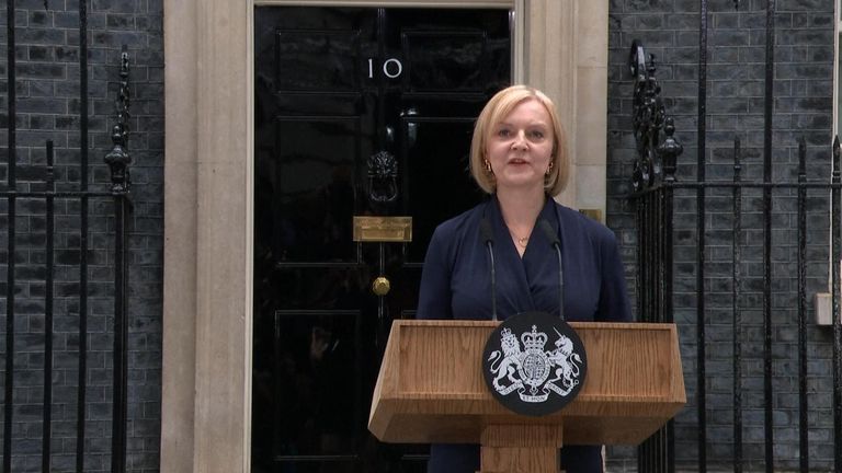 Liz Truss vows to ‘ride out the storm’ in first address to nation as PM