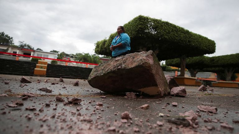 Another earthquake hit Mexico on September 19.  Photo: Reuters 