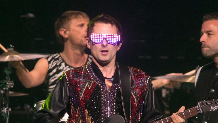 Muse make chart - and tech - history with their latest album, Will Of The People. Pic: Owen Sweeney/Invision/AP