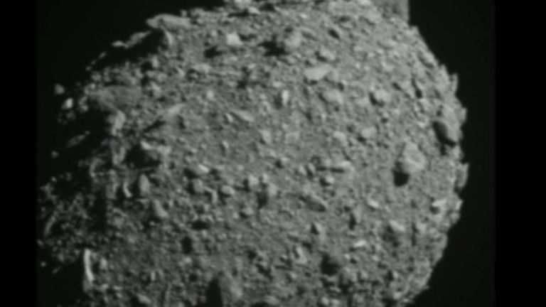 NASA sends spacecraft into asteroid
