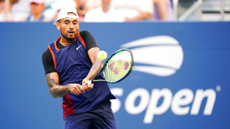 Nick Kyrgios claimed victory at the US Open Pic: AP