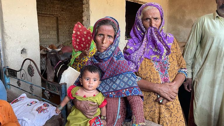 Photos from the village of Jan Mohammad in the Kacha Area of the River Indus in Dadu in Sindh Province