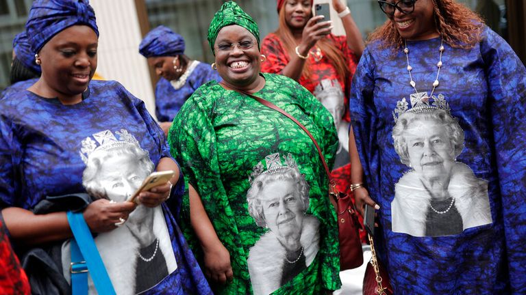 The state funeral is a sombre occasion, but also an opportunity to celebrate the monarch&#39;s life and her service to the country. Pic: AP