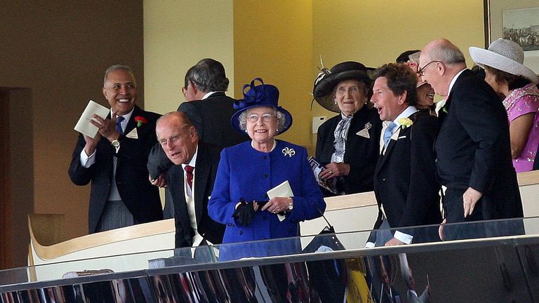 Queen Elizabeth II watches as her horse Free Agent, ridden by Richard Hughes, wins the Chesham Stakes at Ascot Racecourse, Berkshire.  Horses, like dogs, were the Queen's lifelong love and she had an incredible knowledge of breeding and bloodlines.  Whether racing thoroughbreds or ponies, she showed an unwavering interest.  Release date: Thursday, September 8, 2022.