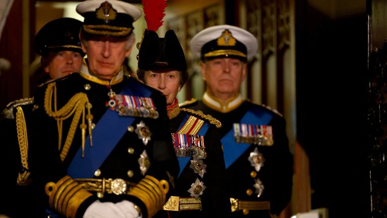 Prince Andrew was allowed to wear military uniform after getting special dispensation