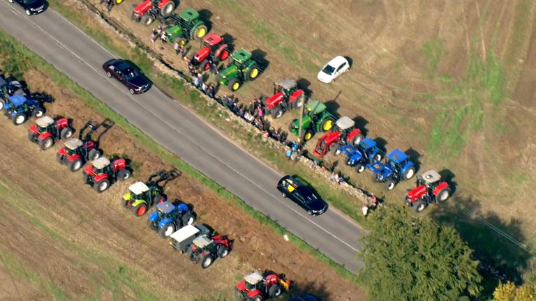 Queen -  Tractor Tribute in Aberdeenshire