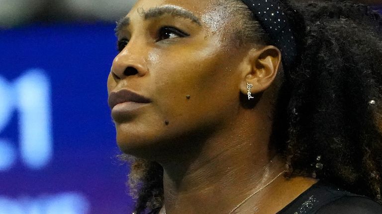 Serena Williams against Asla Tomljanovic of Australia on day five of the US Open 2022. Photo :: Robert Deutsch-USA Sports TODAY